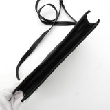 サンローラン YSLロゴ ステッチ ショルダーバッグ ブラック