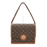 ルイ ヴィトン モノグラム ラスバイユ ショルダーバッグ ブラウン M51372