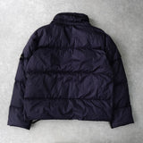 ストーン アイランド ショート丈 ダウンジャケット ネイビー