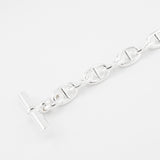 エルメス シェーヌダンクル シルバー925 ブレスレット MM 16コマ 新品仕上げ