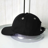 アミパリ アミ パリス ハートロゴ キャップ ブラック