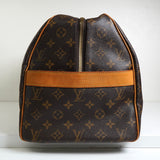 ルイ ヴィトン モノグラム キャリーオール ボストンバッグ ブラウン M40074