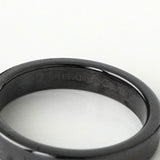 ティファニー 1837 ナロー チタン 指輪 リング ブラック 16号