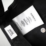 アミパリ アミ パリス ハートロゴ キャップ ブラック