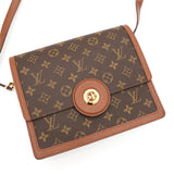 ルイ ヴィトン モノグラム ラスバイユ ショルダーバッグ ブラウン M51372