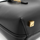 サンローラン LE 37 ミニ レザー 2way ショルダーバッグ ハンドバッグ ブラック