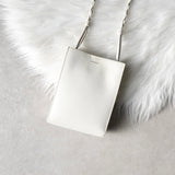 ジルサンダー タングル スモール レザー ショルダーバッグ ホワイト