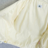ラコステ メタルロゴパッチ ブルゾン コットンジャケット イエロー