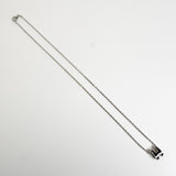 エルメス ポップアッシュ ネックレス シルバー / ブラック