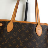 ルイ ヴィトン モノグラム ネヴァーフルPM トートバッグ ブラウン M40155