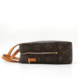 ルイヴィトン M47500 スポンティーニ モノグラム ハンドバッグ ブラウン レディース 箱付き