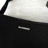 ジルサンダー タングル スモール ロゴ レザー ショルダーバッグ ブラック 未使用品 箱付き