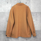 イヴ サンローラン ヴィンテージ YSLロゴ ウールジャケット ブルゾン キャメル