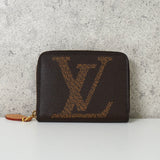 ルイヴィトン ジャイアント・モノグラム ジッピーコインパース 財布 ブラウン M69354