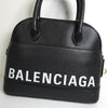 バレンシアガ ヴィル レザー 2way ハンドバッグ ショルダーバッグ ブラック