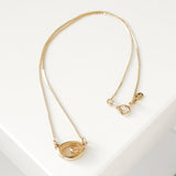 ジバンシィ ヴィンテージ Gロゴ ネックレス GP ゴールド