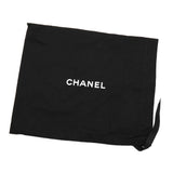 シャネル マトラッセ カーフスキン フリンジチェーン ショルダーバッグ ブラック 箱付き