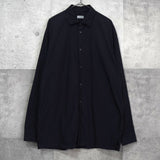 ドリス ヴァン ノッテン コットン / ナイロン 長袖シャツ ブラック