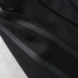 フェンディ ライン セットアップ スーツ メンズ ブラック / グレー