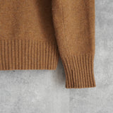 ポロ ラルフローレン スモールポニーロゴ ニット キャメル