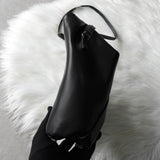 エムエムシックス メゾン マルジェラ レザー ジャパニーズバッグ クロスボディ ショルダーバッグ ブラック