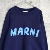 マルニ ロゴ スウェット ネイビー