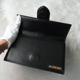 ジャックムス バンビーノ ラージ ショルダーバッグ ハンドバッグ ブラック