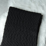 サンローラン パリ ニット フリンジ ロングマフラー