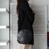 イヴ サンローラン ヴィンテージ YSLロゴ ショルダーバッグ ポシェット ブラック