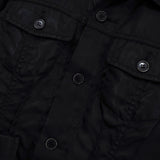 トリコ コムデギャルソン 2002年製 光沢 トラッカージャケット ブラック