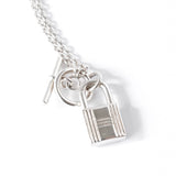 エルメス アミュレット カデナ 925 ネックレス シルバー 箱付き