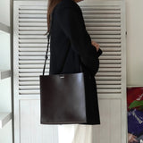 ジルサンダー タングル ミディアム レザー ショルダーバッグ ブラウン