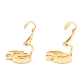 クリスチャン ディオール CDロゴ ラインストーン イヤリング GP レディース