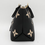 ルイ ヴィトン モノグラム アンプラント プティ パレPM ブラック / ベージュ M58913