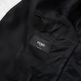 フェンディ ライン セットアップ スーツ メンズ ブラック / グレー