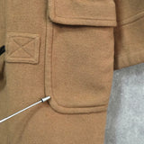 バーバリー ノバチェック裏地 ダッフルコート ベージュ レディース