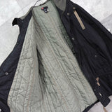 ディーゼル ベンチコート メンズ ブラック