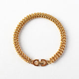 クリスチャン ディオール GP チェーン ブレスレット ゴールド