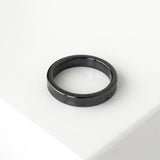 ティファニー 1837 ナロー チタン 指輪 リング ブラック 16号