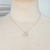 ティファニー オープンハート ネックレス シルバー925