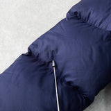 ザ ノースフェイス ヌプシ ロゴ ダウンジャケット ネイビー