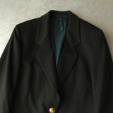 Kenzo Back Logo Varsity Jacket Blouson Navy