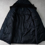 イヴサンローラン ヴィンテージ YSLロゴ ダウンジャケット ネイビー メンズ