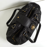 ルイ ヴィトン モノグラム マヒナ ルナーPM ショコラ ハンドバッグ ダークブラウン M97051