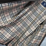 バーバリー カシミヤ アンゴラ ウール ノバチェック裏地 ステンカラーコート ブラウン