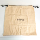 ロエベ アナグラム フラメンコ レザー トートバッグ ブラック