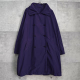 ミー イッセイミヤケ アーカイブ ナイロン トレンチコート レディース パープル