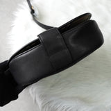 バーバリー ヴィンテージ ロゴ ショルダーバッグ ブラック