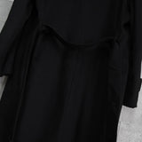 ジバンシィ 4Gロゴ カシミヤ ステンカラーコート ブラック