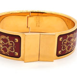 エルメス エマイユ バングル GP レッド